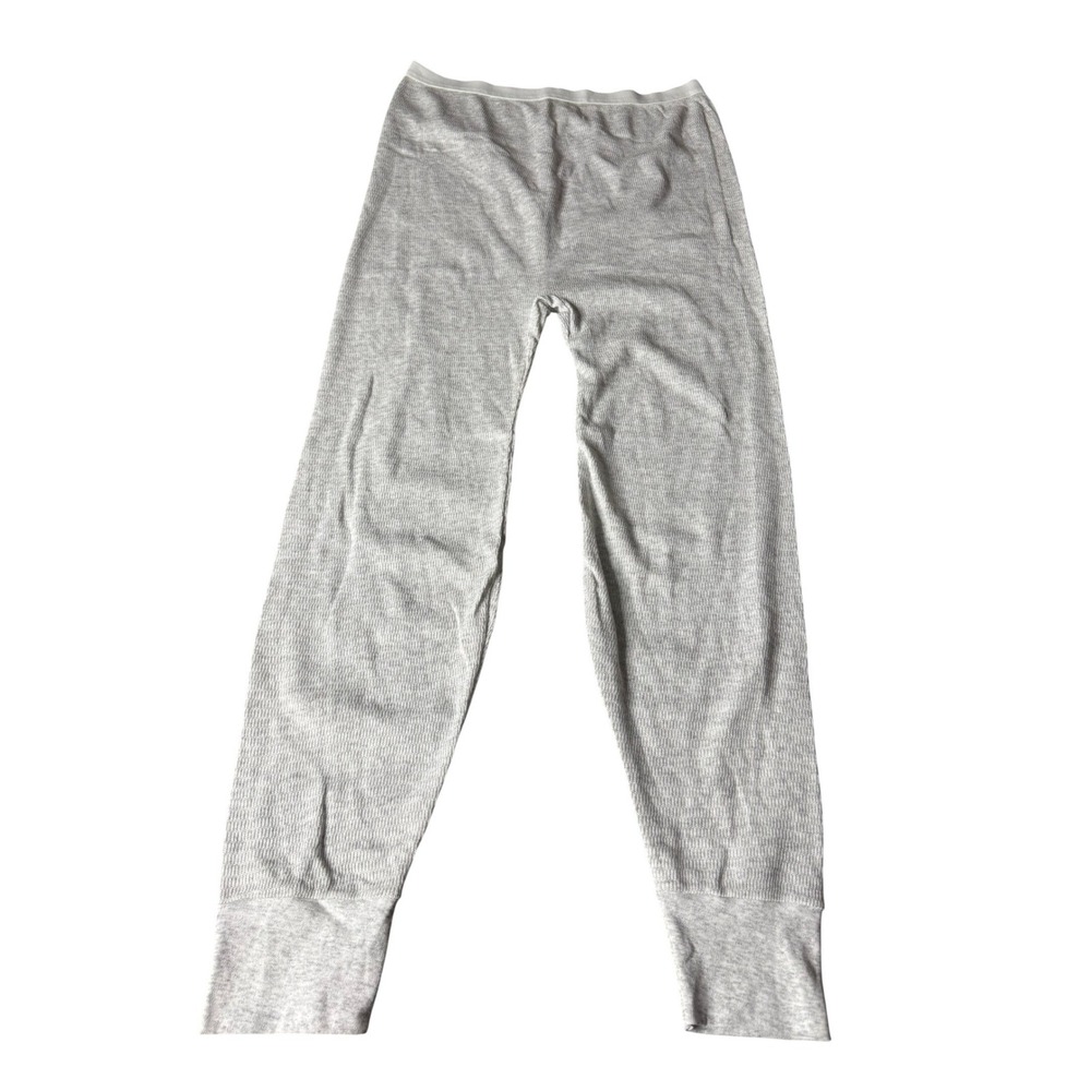 Vintage Lady Manhattan Gray Thermal Knit Long Johns Bottoms Women's 3X‎ Large
